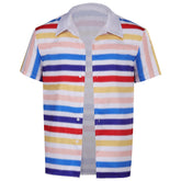 Barbie 1964 Ken Rainbow Cosplay Costume Outfits Halloween Carnival Party Suit